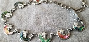 I love you to the moon and star bracelet